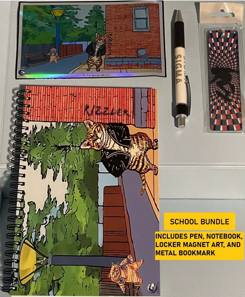 Street Cats Writing Supplies Bundle