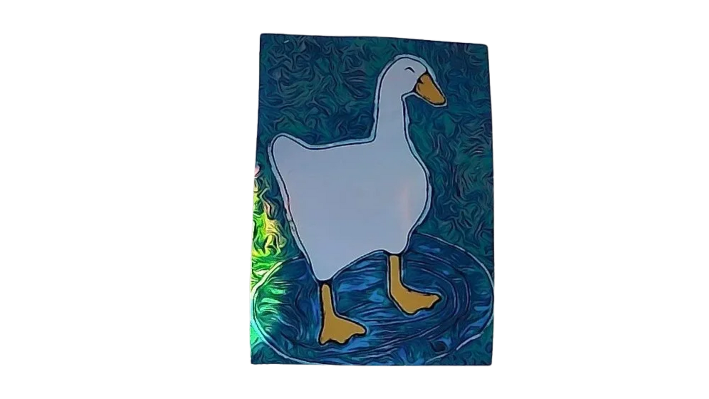 Colorful Goose Magnet 7 cm X 9.5 cm