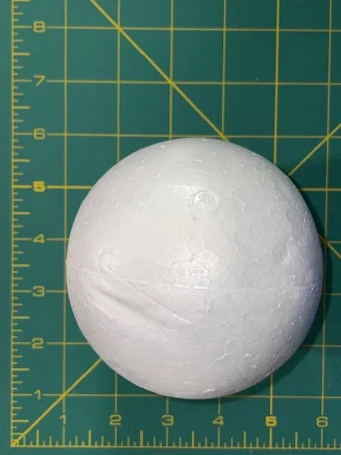 Box of 8 Various Sized Styrofoam Crafting Balls