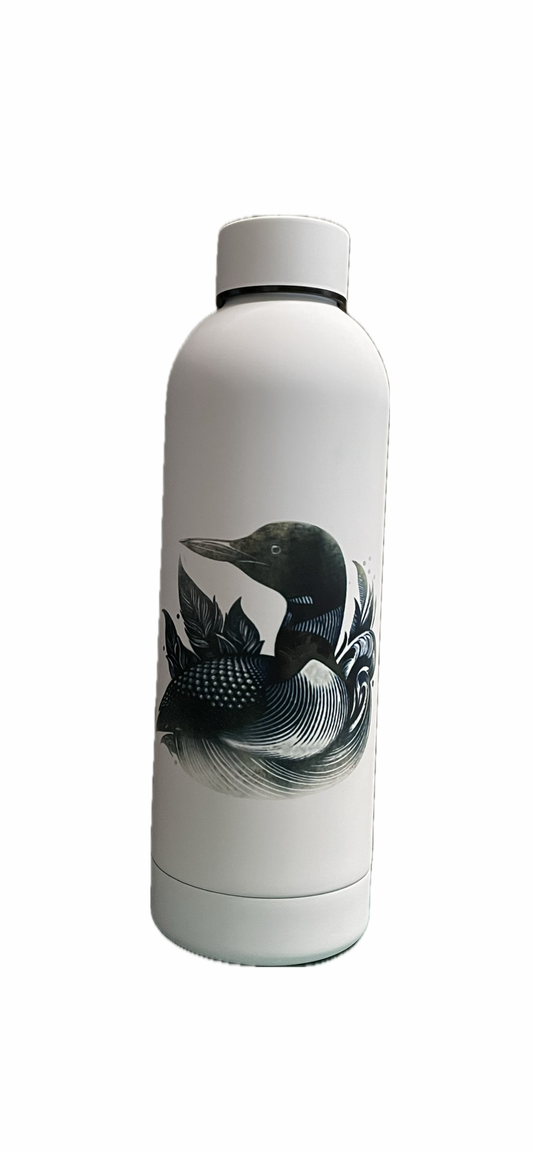 White Loon Stainless Steel Vacuum Flask Insulated Water Bottle Capacity 500ml