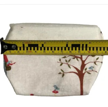 Red White Forest Pocket Wallet Pouch