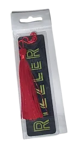 Rizzler Bookmark with Red Tassle
