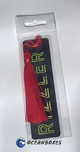 Rizzler Bookmark with Red Tassle