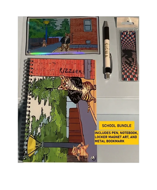 Street Cats Writing Supplies Bundle