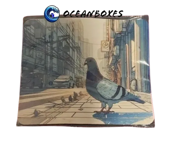 Angry City Pigeon Mouse Pad