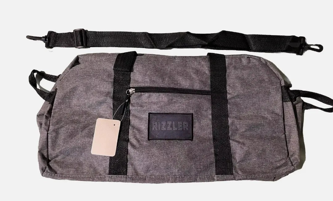 Rizzler Small Duffel Bag Grey