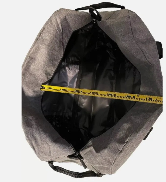 Rizzler Small Duffel Bag Grey