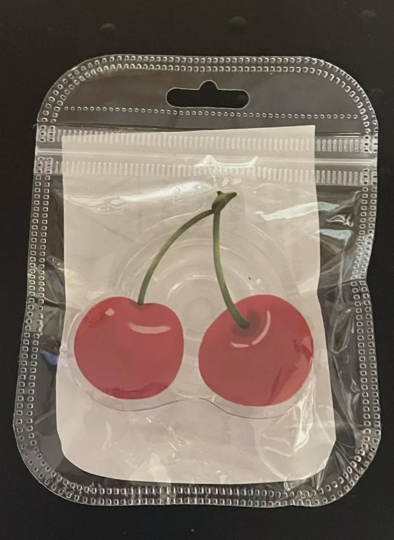 Cherry Cell Phone Grip Accessory