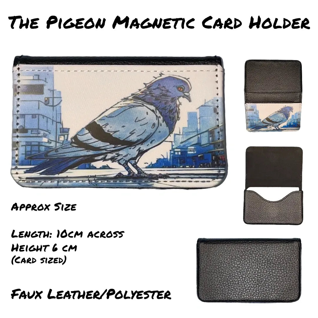Pigeon Professional Pocket Magnetic Closure Business Cards Credit Card Holder