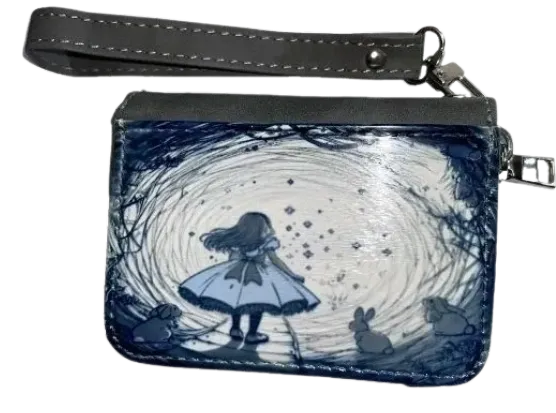 The White Rabbit Women’s Wallet With Wrist Strap