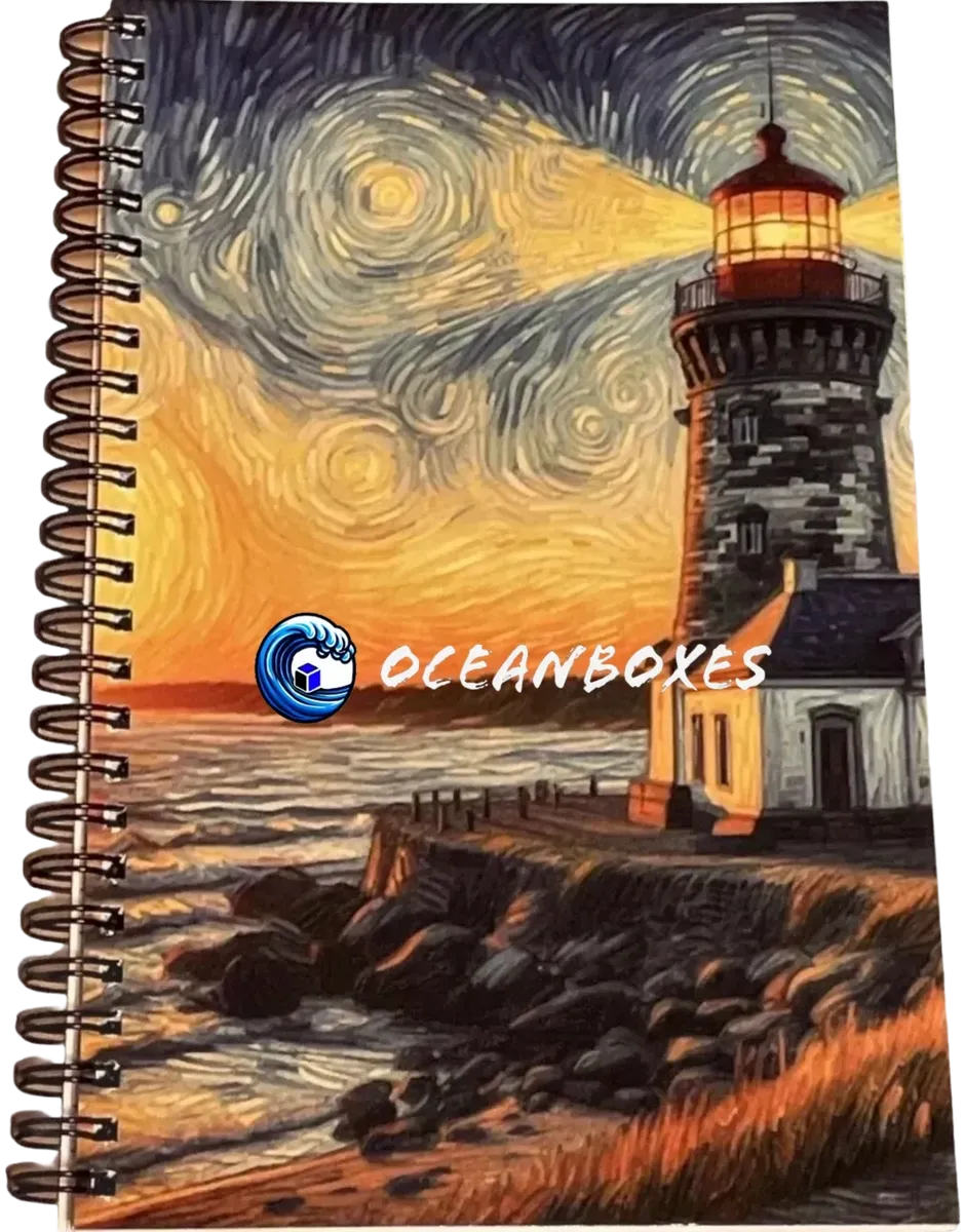 Lighthouse Notebook 5.5" x 8.5"