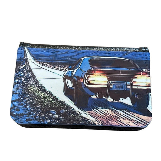Sports Car Magnetic Folding Card Holder