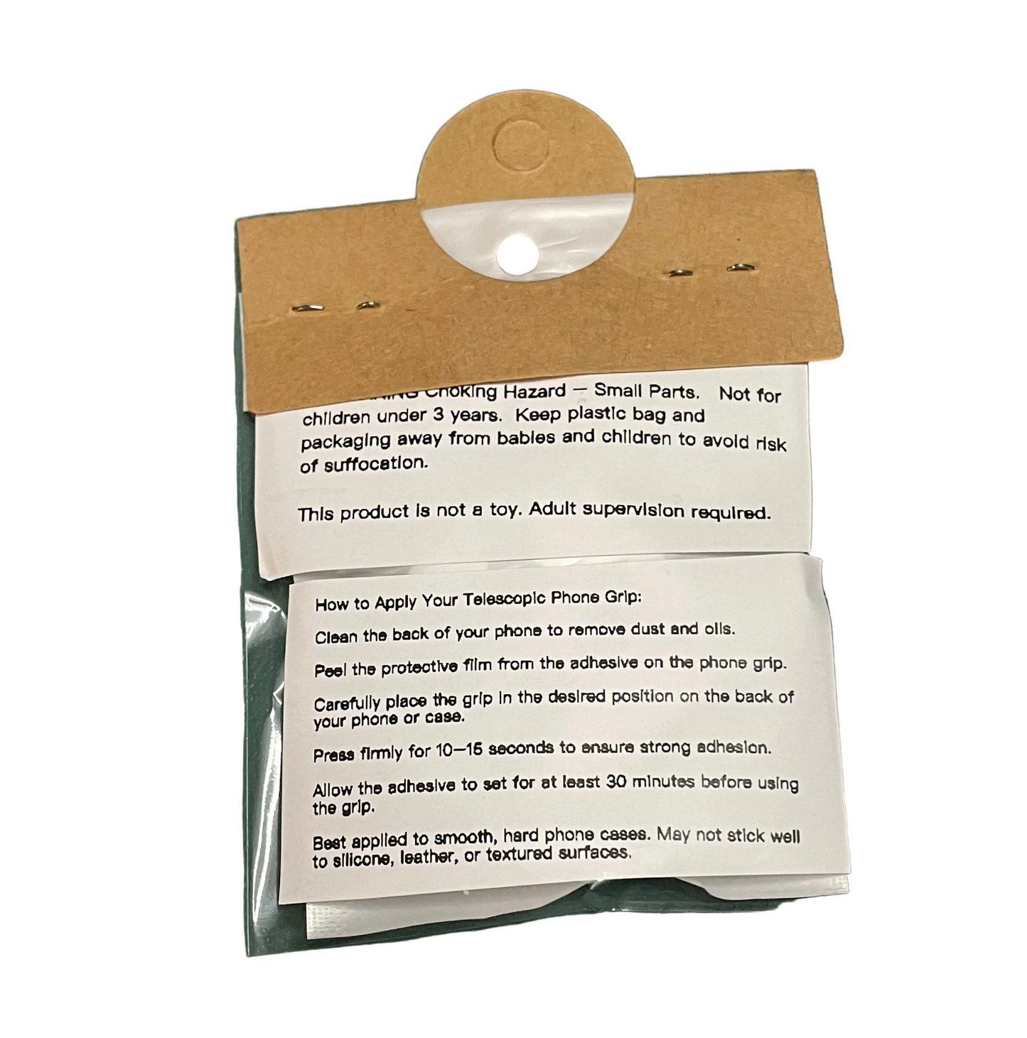 Seal Plastic Phone Grip