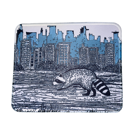 Tapis de souris chat orange
