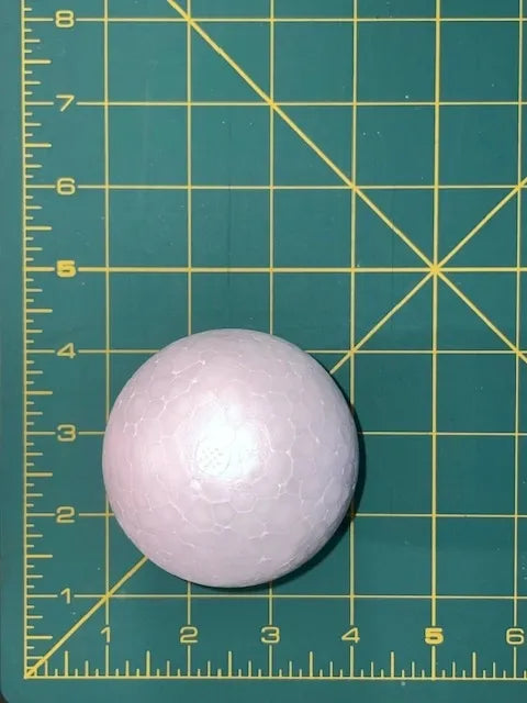 Box of 8 Various Sized Styrofoam Crafting Balls